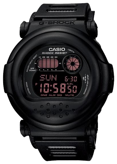 Wrist unisex watch Casio G-001-1A - picture, photo, image