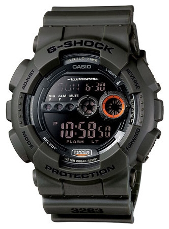 Wrist watch Casio GD-100MS-3E for men - picture, photo, image