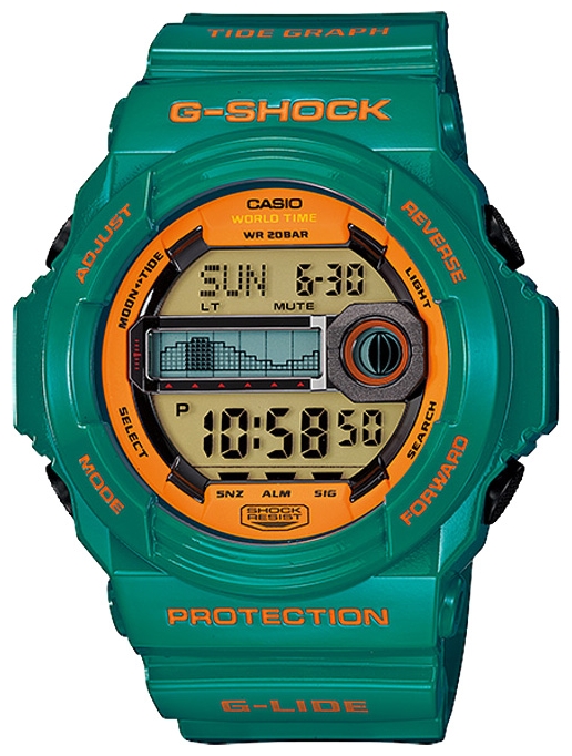 Wrist watch Casio GLX-150B-3E for unisex - picture, photo, image