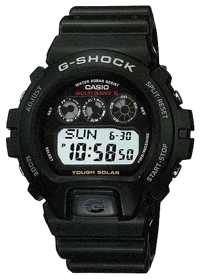 Wrist unisex watch Casio GW-6900-1E - picture, photo, image