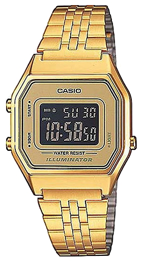 Wrist unisex watch Casio LA-680WEGA-9B - picture, photo, image