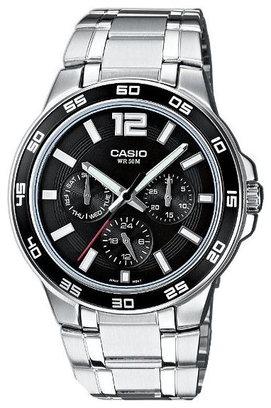Wrist watch Casio MTP-1300D-1A for Men - picture, photo, image