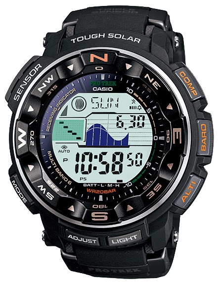 Wrist watch Casio PRW-2500-1E for men - picture, photo, image
