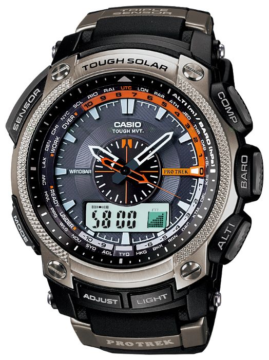 Wrist watch Casio PRW-5000-1E for men - picture, photo, image
