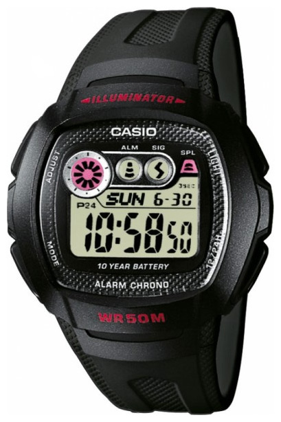 Wrist watch Casio W-210-1C for Men - picture, photo, image