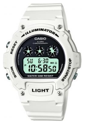 Wrist watch Casio W-214HC-7A for Men - picture, photo, image