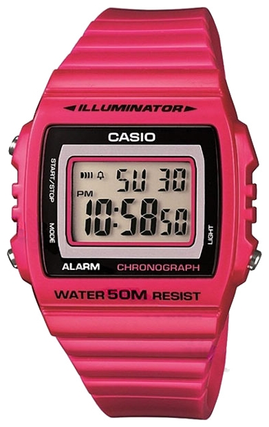 Wrist unisex watch Casio W-215H-4A - picture, photo, image