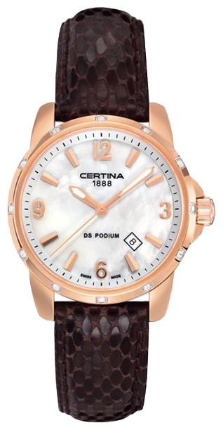 Wrist watch Certina C001.210.36.117.10 for women - picture, photo, image