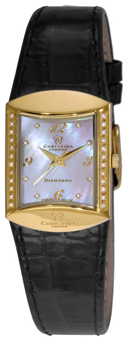 Wrist watch Christina London 126GWBL for women - picture, photo, image