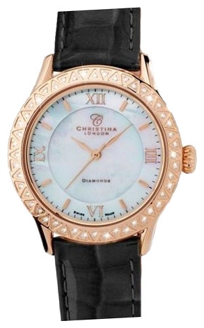 Wrist watch Christina London 1342RWBL for women - picture, photo, image