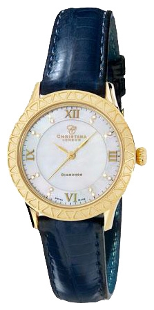Wrist watch Christina London 134GWBLUE for women - picture, photo, image
