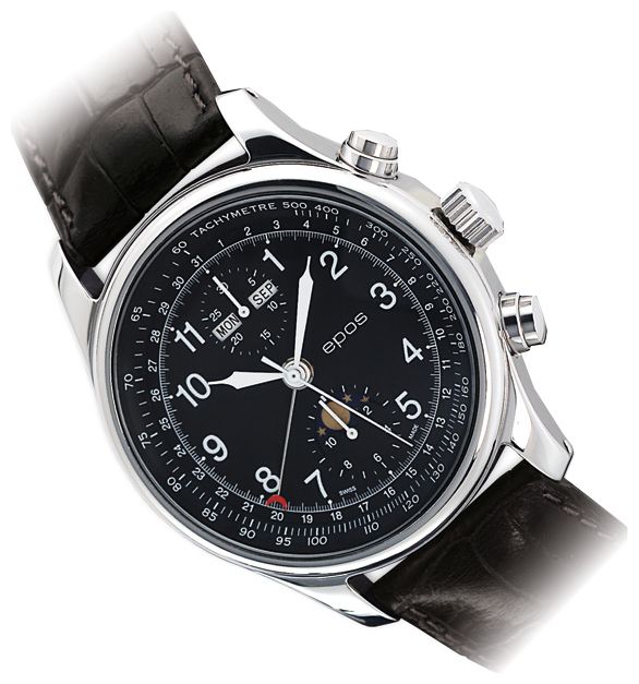 Wrist watch Epos 3341.258.20.35.25 for men - picture, photo, image