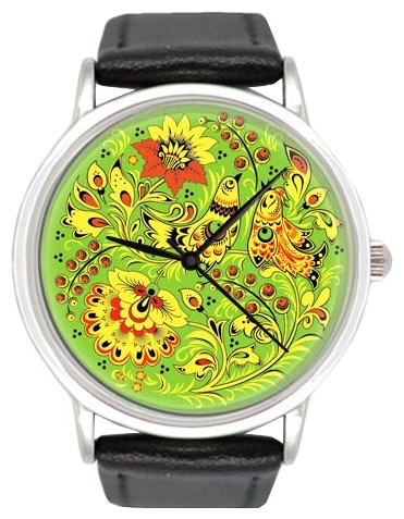 Wrist watch Kawaii Factory Hohloma (zelenye) for women - picture, photo, image