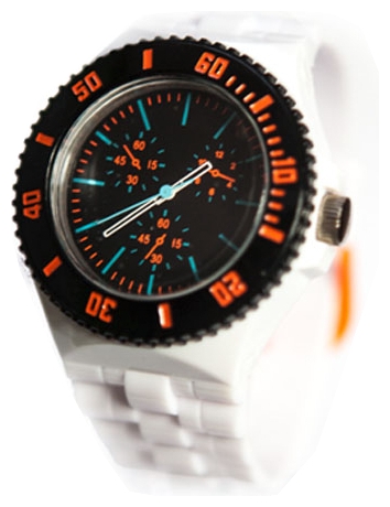 Wrist watch Kawaii Factory Konstruktor (belye) for unisex - picture, photo, image