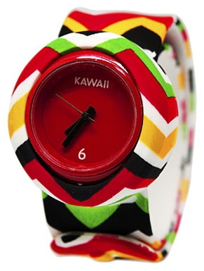 Wrist unisex watch Kawaii Factory Krasnyj batik mini - picture, photo, image