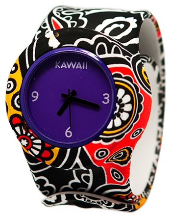 Wrist watch Kawaii Factory Ogurechnyj uzor chernyj for unisex - picture, photo, image
