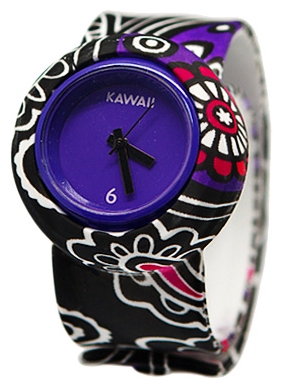 Wrist watch Kawaii Factory Ogurechnyj uzor mini (Fioletovyj) for unisex - picture, photo, image