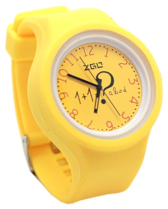 Wrist unisex watch Kawaii Factory Arithmetic (zheltye) - picture, photo, image