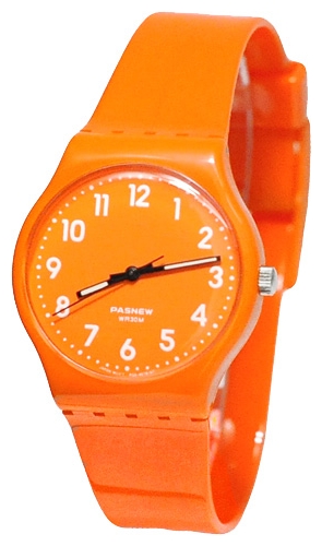 Wrist watch Kawaii Factory Color (oranzhevye) for unisex - picture, photo, image