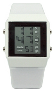 Wrist unisex watch Kawaii Factory Data (belye) - picture, photo, image