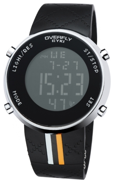 Wrist unisex watch Kawaii Factory Fast sport (chernye) - picture, photo, image