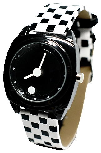 Wrist watch Kawaii Factory Minnie (chernye) for women - picture, photo, image