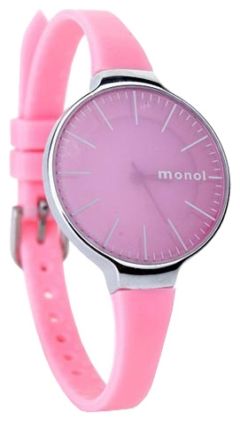 Wrist watch Kawaii Factory Monol misty (rozovye) for women - picture, photo, image