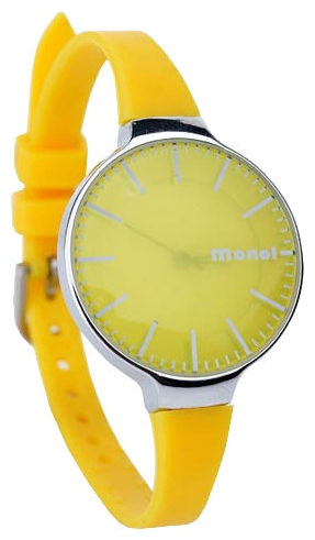 Wrist unisex watch Kawaii Factory Monol misty (zheltye) - picture, photo, image