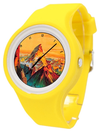 Wrist unisex watch Kawaii Factory Mountain - picture, photo, image