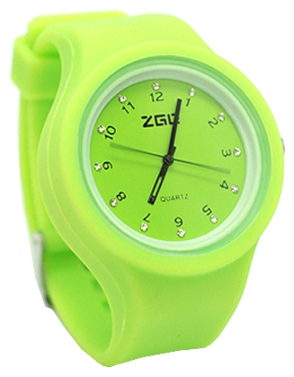 Wrist unisex watch Kawaii Factory Strass plastic (salatovye) - picture, photo, image