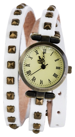 Wrist watch Kawaii Factory Ticker (belye) for women - picture, photo, image