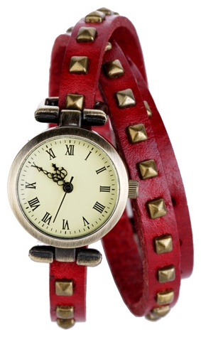 Wrist watch Kawaii Factory Ticker (krasnye) for women - picture, photo, image