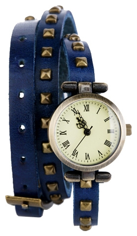 Wrist watch Kawaii Factory Ticker (sinie) for women - picture, photo, image