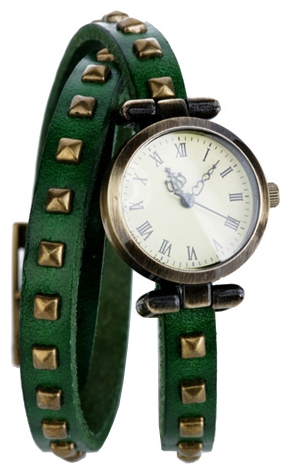 Wrist watch Kawaii Factory Ticker (zelenye) for women - picture, photo, image