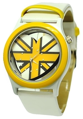 Wrist watch Kawaii Factory UK Love (zheltye) for women - picture, photo, image