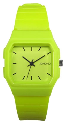 Wrist unisex watch KOMONO Apollo Lime - picture, photo, image