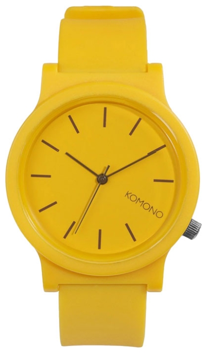 Wrist watch KOMONO Fat Wizard Mustard for Men - picture, photo, image