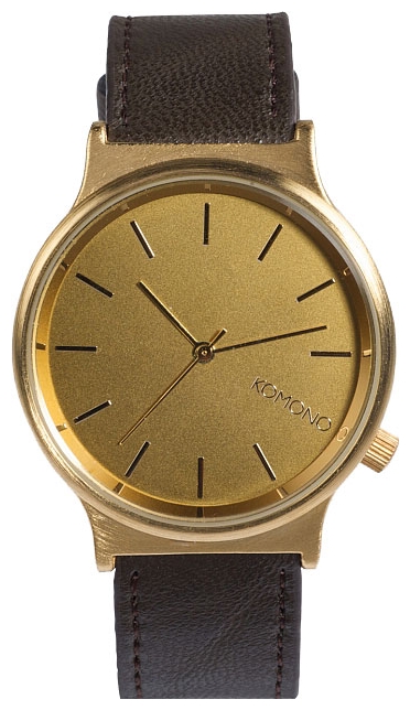 Wrist unisex watch KOMONO Wizard Gold - picture, photo, image