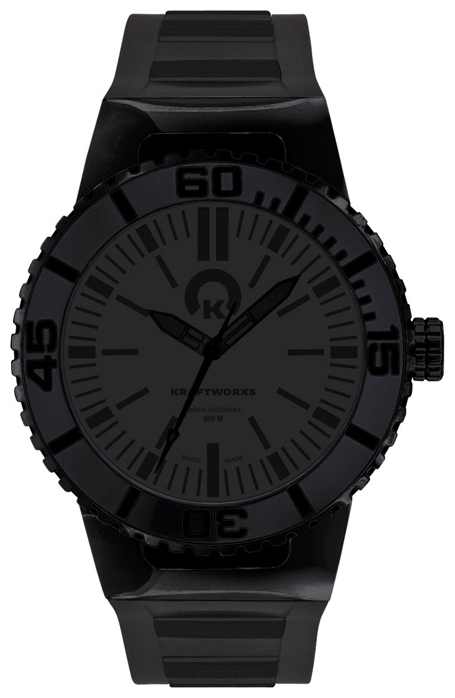 Wrist unisex watch Kraftworxs Deeper 200 Phantom - picture, photo, image