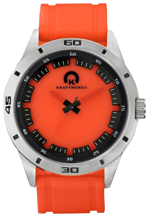 Wrist unisex watch Kraftworxs Neo Red - picture, photo, image