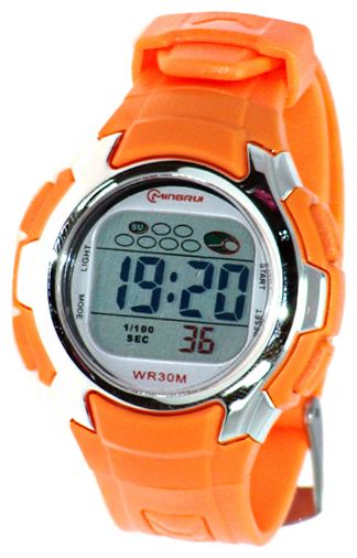 Wrist watch Mingrui 8520 orange for children - picture, photo, image