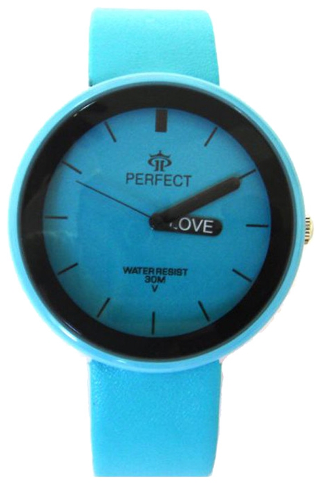 Wrist watch Miusli Round Blue for unisex - picture, photo, image