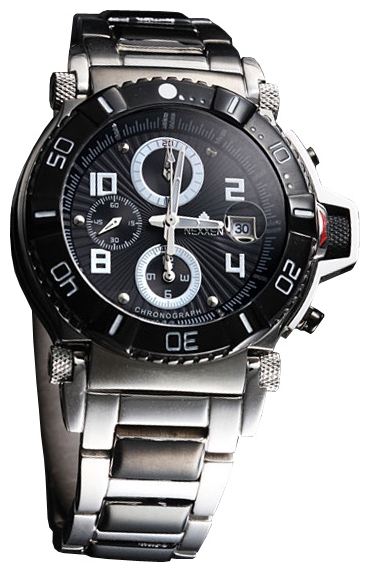 Wrist watch Nexxen NE10901CHM PNP/BLK/BLK for men - picture, photo, image