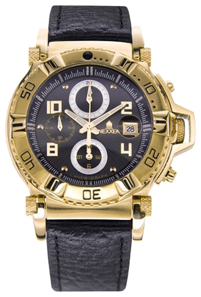 Wrist watch Nexxen NE10902CHM GP/BLK/BLK for Men - picture, photo, image