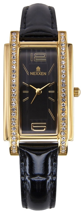 Wrist watch Nexxen NE12502CL GP/BLK/BLK for women - picture, photo, image
