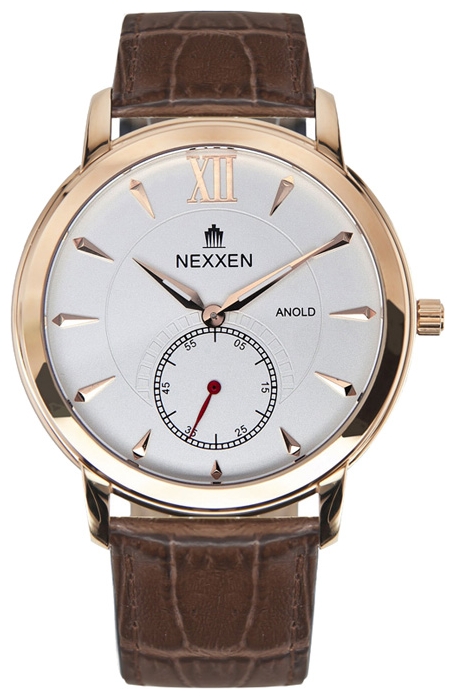 Wrist watch Nexxen NE12802M RG/WHT/BRN for men - picture, photo, image