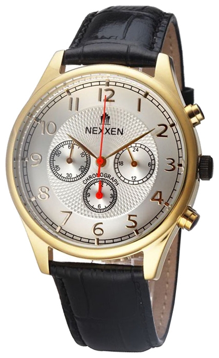 Wrist watch Nexxen NE12901CHM GP/WHT/BLK for men - picture, photo, image