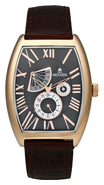 Wrist watch Nexxen NE6801M RG/BLK/BRN for men - picture, photo, image