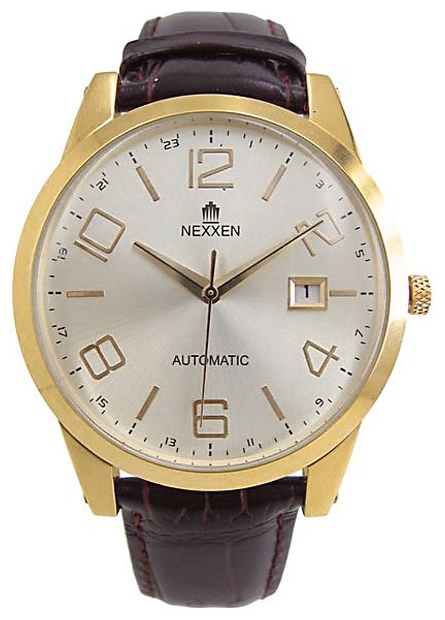 Wrist watch Nexxen NE6810AM GP/SIL/BRN for men - picture, photo, image