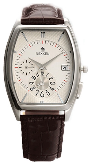 Wrist watch Nexxen NE6811M PNP/SIL/BRN for Men - picture, photo, image